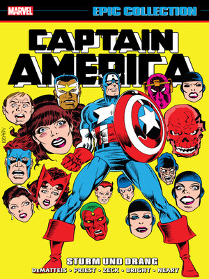 cover image of Captain America Epic Collection: Sturm Und Drang